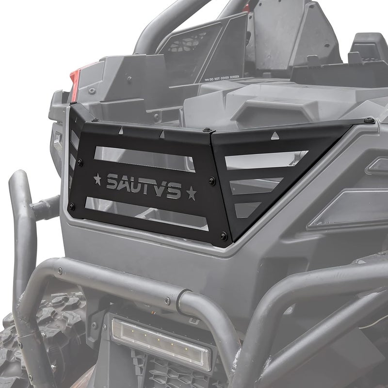 SAUTVS Cargo Bed Extender Tailgate for RZR PRO XP/S/Turbo R 20-25, Heavy Duty Steel Rear Bed Extender Rack Cargo Tailgate Enclosure for Polaris RZR PRO XP/S/Turbo R 2020-2025 Accessories - Image 1